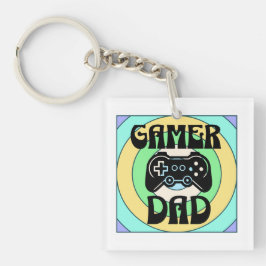 Gamer Vater Schlüsselanhänger