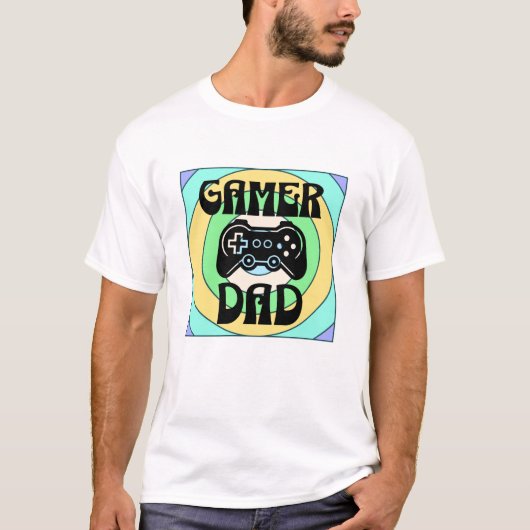 Gamer Vater T-Shirt (Vorderseite)