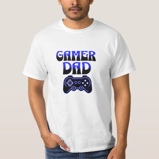 Gamer Vater T-Shirt (Vorderseite)