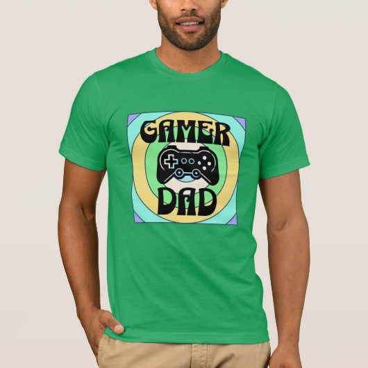 Gamer Vater T-Shirt (Vorderseite)