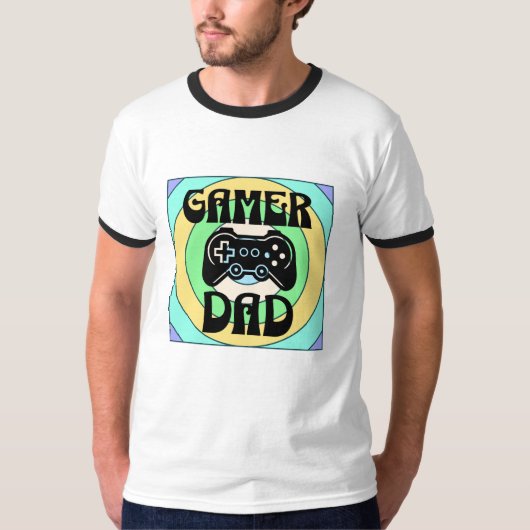 Gamer Vater T-Shirt (Vorderseite)