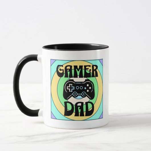 Gamer Vater Tasse (Links)