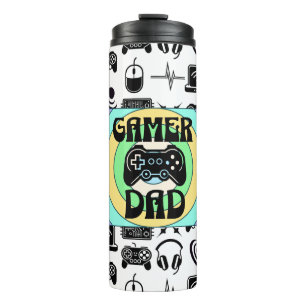 Gamer Vater Thermosbecher