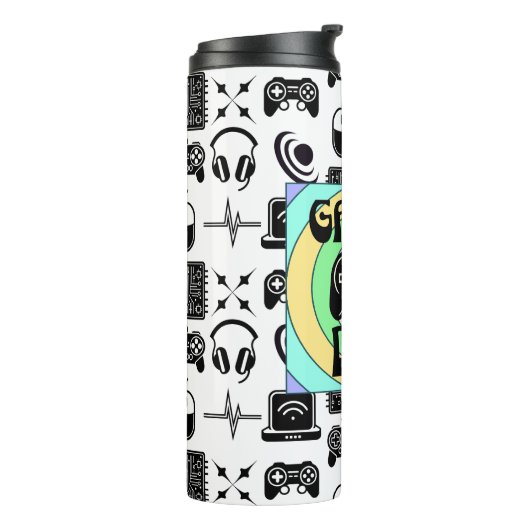 Gamer Vater Thermosbecher (Nach links gedreht)