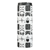 Gamer Vater Thermosbecher (Rückseite)