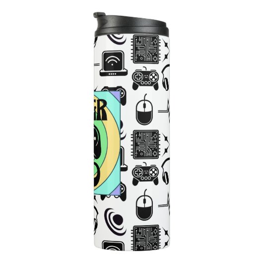 Gamer Vater Thermosbecher (Nach rechts gedreht)