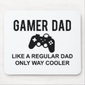 Gamer-Vater wie ein normaler Vater nur viel Cooler Mousepad (Vorne)