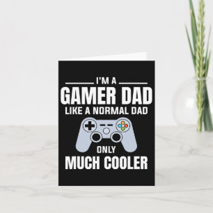 Gamer Vater wie ein normaler Vater - Videospielvat Karte