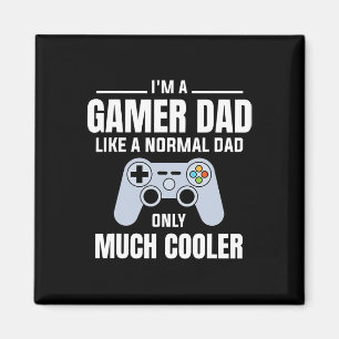 Gamer Vater wie ein normaler Vater - Videospielvat Magnet