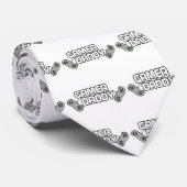 Gamer-Vati-Logo Krawatte (Gerollt)