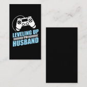 Gamer-Verlobung, die bis zum Ehemann planiert Visitenkarte (Vorne/Hinten)