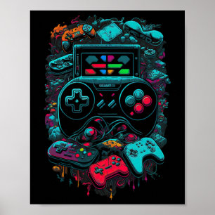 Gamer Video Game Controller 14 Poster