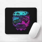 Gamer Video Game Controller 15 Mousepad (Mit Mouse)