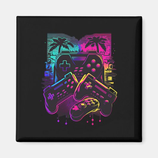 Gamer Video Game Controller 16 Magnet (Vorne)