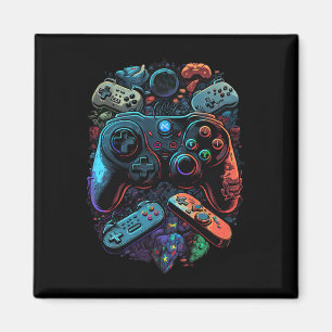 Gamer Video Game Controller 19 Magnet