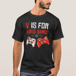 Gamer , Video Games Funny Joystick Grafik T-Shirt