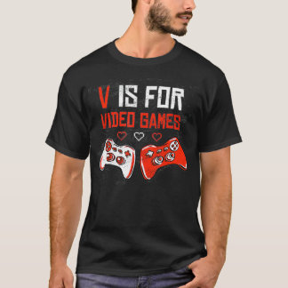 Gamer , Video Games Funny Joystick Grafik T-Shirt