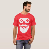 Gamer videogame level nerd computer gift giftidea  T-Shirt (Vorne ganz)