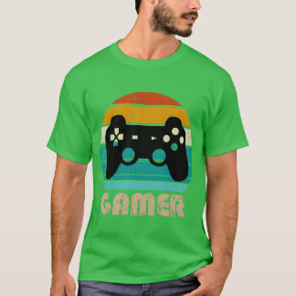 Gamer Videospiel Spieler Gamingns Freunde lustig T-Shirt