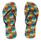 GAMER VINTAG VIDEO GAME CONTROLLER BADESANDALEN (Fußbett)