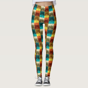 GAMER VINTAG VIDEO GAME CONTROLLER LEGGINGS