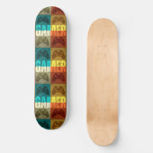 GAMER VINTAG VIDEO GAME CONTROLLER SKATEBOARD (Vorderseite)