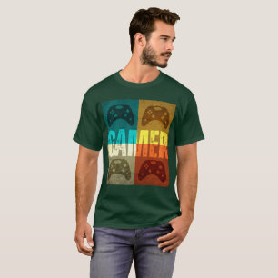 GAMER VINTAGE VIDEOSPIELCONTROLLER T-Shirt