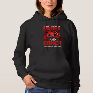 Gamer Vintage Videospiele für Boys Brother Son Hoodie