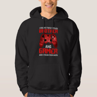 Gamer Vintage Videospiele für Boys Brother Son Hoodie