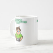 Gamer von seinem oder ihrem Partner Ich liebe mein Kaffeetasse (Vorderseite Links)