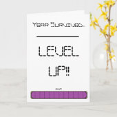 Gamer-waagerecht ausgerichtete hohe karte (Gelbe Blume)