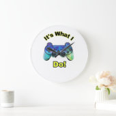 Gamer Wall Clock Große Wanduhr (Zuhause)
