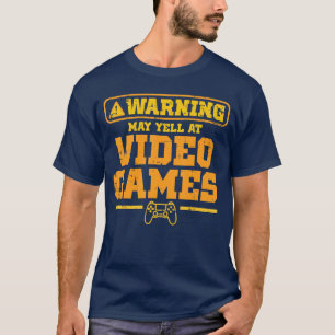 Gamer-Warnung Kann Video-Spiele Gaming-Jungs een T-Shirt