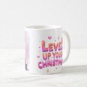 Gamer-Weihnachtstasse Kaffeetasse (VorderseiteRechts)