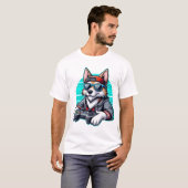 Gamer-Welpe T-Shirt (Vorne ganz)