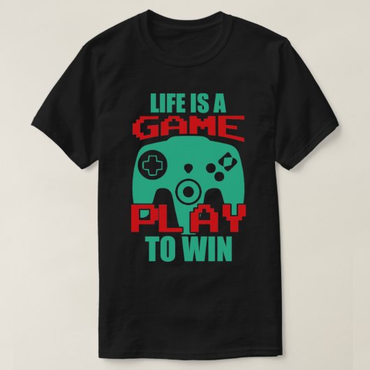Gamer Win T-Shirt (Design vorne)