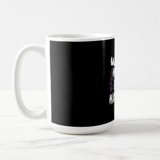 Gamer Word Hard Play Harder Kaffeetasse (Links)
