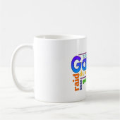 Gamer-Wort-Kunst-Tasse Kaffeetasse (Links)