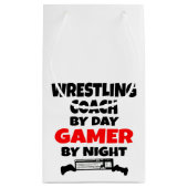 Gamer Wrestling Coach Kleine Geschenktüte (Rückseite)