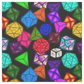 Gamer-Würfel Stoff (Nahaufnahme)