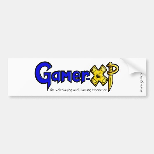 Gamer-XP Autoaufkleber (Vorne)