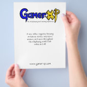 Gamer-XP Flyer (Hand)
