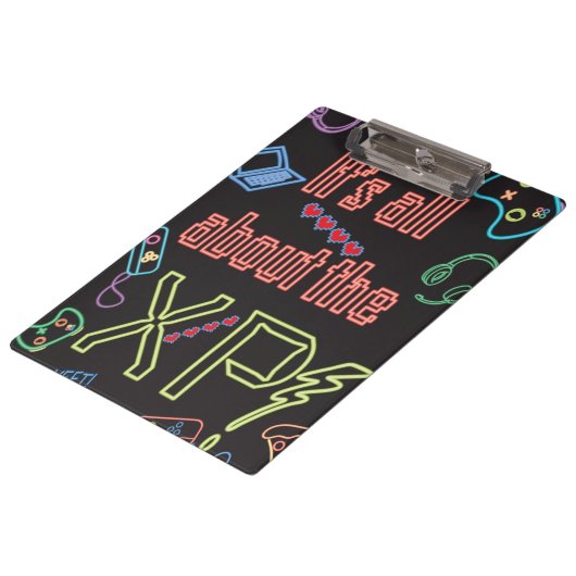 Gamer XP Klemmbrett (Schrägansicht)