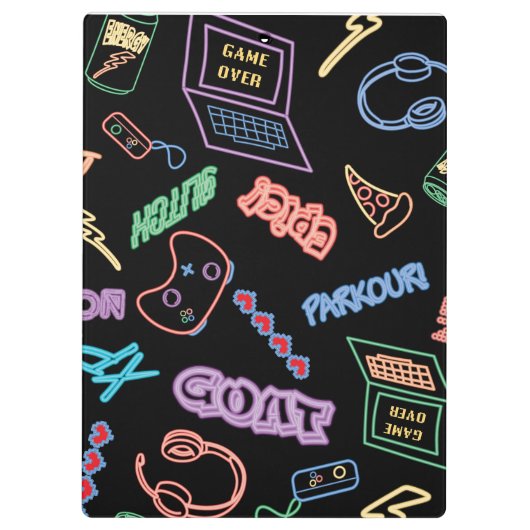 Gamer XP Klemmbrett (Rückseite)