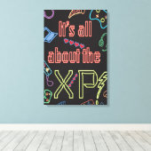 Gamer XP Leinwanddruck (Insitu (Holzboden))