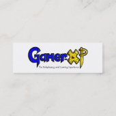 Gamer-XP Mini Visitenkarte (Rückseite)