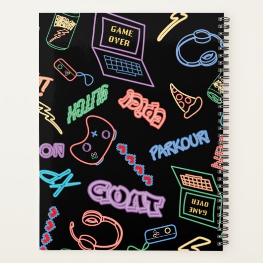 Gamer XP Planer (Rückseite)