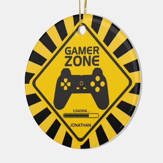 Gamer Zone Video Gaming Ornament (Links)