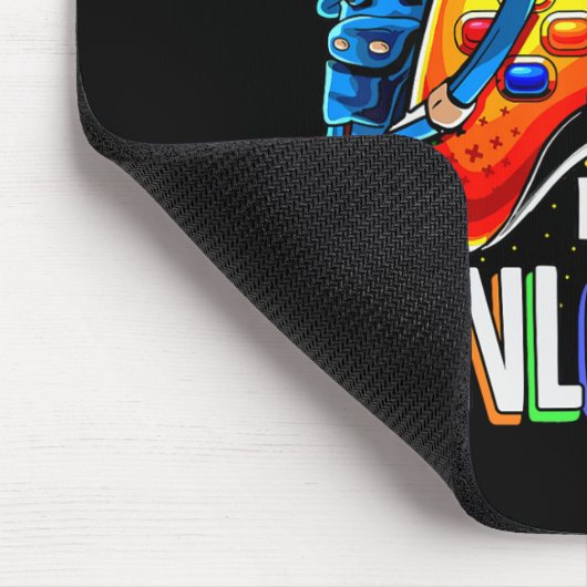 Gamer zurück zur Schule Gamepad 3. Stufe Mousepad (Ecke)