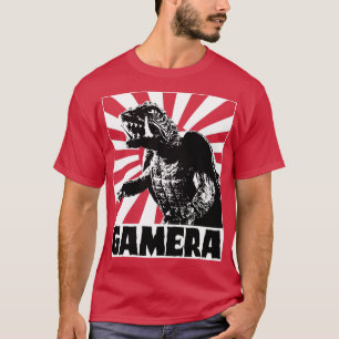 GAMERA 1965 Steigende Sonne für rote T-Shirts